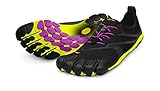 Vibram Women's Bikila Evo Road Running Shoe, Black/Yellow/Magenta,38 EU/7 M US