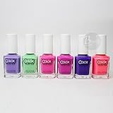 Club Poptastic Pastel Neon Collection Lacquer Set of 6 Color AN20 - AN25 by Color Club