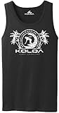 Koloa Surfer Girl Logo Mens Tank Tops in 27 Colors. Adult Sizes: S-4XL