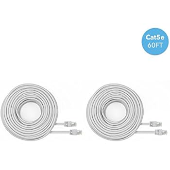 Amazon.com: Amcrest Cat5e Cable 60ft Ethernet Cable