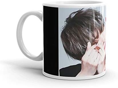Suga BTS Mug 11 Oz White Ceramic