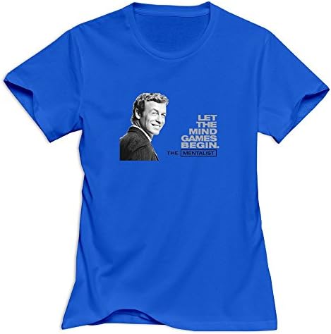 JJTD Women's Mentalist T-Shirt RoyalBlue US Size L