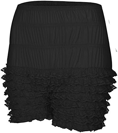 Tobo Digital Women's Ruffle Panties Sexy Dance Bloomers Lace Sissy Pettipants Booty Shorts