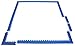 Wonder Mat Edging Package Set: 16 Sides & 4 Pairs of Corners for 6' x 6' Area (Blue)