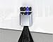 GlasMag Platinum Magnetic Marker Holder for Glass Whiteboards. Holds 8 Dry-Erase Markers. Powerful Neodymium Magnets. Satin Anodized Aluminum Finish.