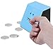Face Bank Coin Eating Saving Bank , Automatic Money Box Piggy Bank for Kids Blue