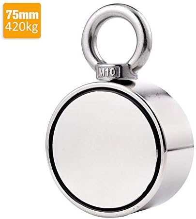 decaden Strong Double - Sided Magnetic Ring for Salvage Magnetic Hook Dual Side Fishing Magnets