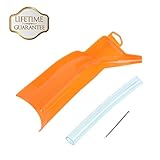 Drip-Free Oil Filter Funnel Set Oil Change Kit Replacement for Harley Davidson Motorcycles,Orange - KIWI MASTER