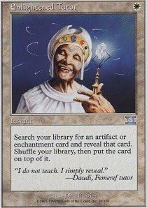Magic The Gathering - Enlightened Tutor - Sixth Edition