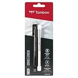 Tombow 57317 MONO Zero Eraser Value Pack, Rectangle 2.5 mm. Precision Tip Eraser with Refills