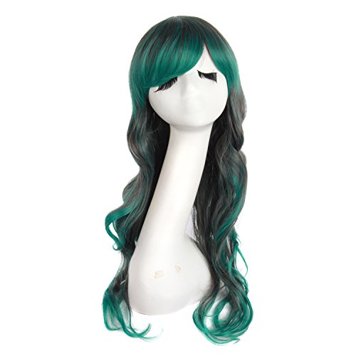 MapofBeauty 28" Wavy Multi-Color Lolita Cosplay Wig Party Wig