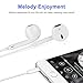 2 Pack MCigmee Hands-free Earbuds with Built in Mic and Volume Control