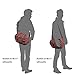 HDE Vintage Canvas Messenger Bag Leather Military Tactical Style Travel Shoulder Field Bag fits 13 Inch Laptop