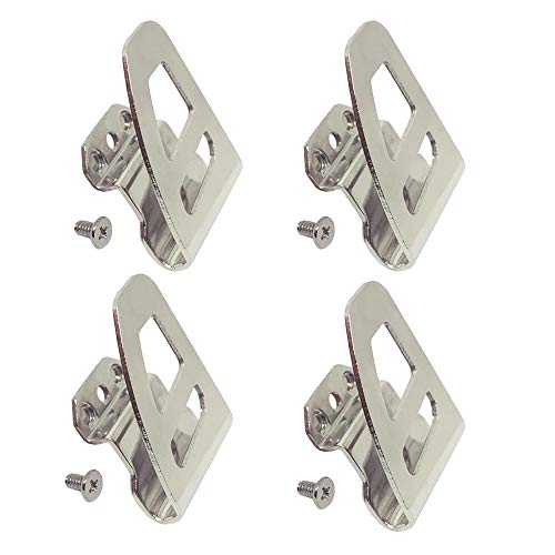 Replacement Belt clip Hook free Screw for Milwaukee Compatible with M18 Impact Driver Hammer Drill Replace for 2604-20, 2604-22, 2604-22CT, 2797-22 (4Packs)