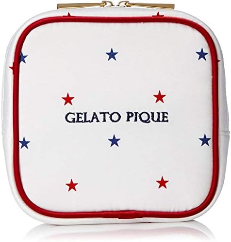 Amazon Co Jp ジェラートピケ ティッシュ ポーチ スターサテン オフホワイト 小物入れ Gelato Pique 小物 訳アリ品 服 ファッション小物