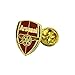 Arsenal FC Official Metal Soccer Crest Pin Badge (One Size) (Red/Gold)