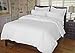 Warm Things Home 300 Thread Count Cotton Sateen Duvet Cover White/Oversized King