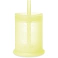 Olababy Silicone Training Cup with Straw Lid | Babies Water Drinking Cup | 6+ Mo Infant To 12-18 Months Toddler | Sippy Cup For Kids & Smoothie Cup | Baby Led Weaning (Lemon, 5 oz)