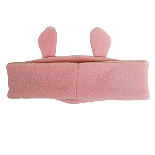 CozyPhones Kids Headphones Volume Limited with Ultra-Thin Speakers Soft Fleece Headband - Perfect Children's Earphones for Home and Travel - Bunny - Thumbnail 3