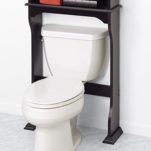 Zenna Home Collette OverTheToilet Spacesaver, with 2 Doors, Bathroom