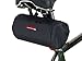 Bushwhacker Cody Black - Bicycle Handlebar & Seat Bag Cycling Pack Bike Cylinder Saddle Bag Rear Front Accessories Frame Snowmobile UTV Scooter Dirt Motorcycle