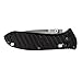 Benchmade - Mini Presidio II 575 Knife, Drop-Point Blade, Plain Edge, Satin Finish, Black Handle