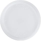 Karat FP-DCL117-PP Flat Lid for 8 oz.- 32 oz. PP Deli Containers, 0.3" Height, 4.61" Width, 4.73" Length (Pack of 500)