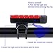Bike Tail Light, Ultra Bright USB Rechargeable, Bicycle Flashing Rear taillight, LED Safety Warning Strobe Head Light, IPX4 Waterproof Fits on Any Road Bikes, Helmet and Sport Backpack