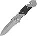 SMITH & WESSON SWFRS 8in High Carbon S.S. Folding Knife with 3.3in Drop Point Serrated Blade and S.S. with G-10 Inlay Handle for Outdoor, Tactical, Survival and EDC primary