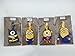 Finex® *Set of 4* Despicable Me Minion Travel Luggage ID Tag for Bags Suitcases (Character Random)
