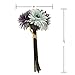 Gerbera Daisy Artificial Flowers for Farmhouse Home Decor 7 Stems Silk Daisies Flower for Wedding Bouquet Living Room Office Party DIY Decoration (Blue)