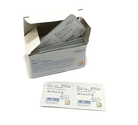 MAIMED Alkoholtupfer 30x30 mm weiß aus Vlies 100St.