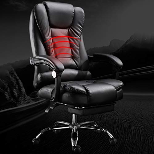 WONdere High-End Computer Chair Office Chair Reclining Home Massage Chair Lift Massage Chair Desk seat (D)