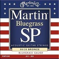 Martin MSP3250 acoustic guitars strings SP 80/20 Bronze 13-56