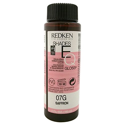Redken Shades EQ Gloss for Women Hair Color, Saffron, 2 Ounce
