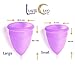 Luna Cup by Ferayco Menstrual Cup, 1 Small Period Cup with 1 Carry Bag.