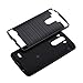 LG G3 Case,Kmall [Brushed Metal Texture] Heavy Duty Shockproof High Impact Resistant Durable Full Body [Maximum Drop Protection][Slim Fit] Hybrid Case Skin Cover Shell for LG G3[Black]