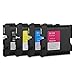 GC31 GC-31 4 PACK (BKCMY)Transfer Sublimation Ink Cartridges for Ricoh Aficio GXe2600/e3300/e3300N/e3350N/e5050N (Heat Transfer)