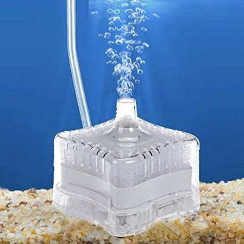 Yosoo Aquarium Mini Fish Tank Pneumatic Biochemical Activated Carbon Filter (White)