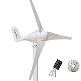 Wind Turbine Generator Kit 400Watt 12V of 3 Blades homes, businesses, and industrial energy supplementation +Controller+Flange