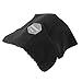 Travel Pillow - Machine Washable Scientifically Proven Super Soft Comfortable Necka & Portable for Airplane Car Train and Bus Travel Pillow (Black)