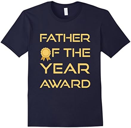 Mens father of the year award FOR FATHER Small Navy