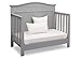 Serta Barrett 4-in-1 Convertible Baby Crib, Grey