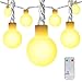 100 LED Globe String Lights, Kohree Ball Fairy Light, 33Ft Waterproof Remote Timer Starry Light for Christmas, Wedding, Party- Warm White, UL Power Supply
