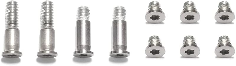 ICTION MacBook Air 13" A1932 A2179 A2337 Lower Bottom Case Screws Silver