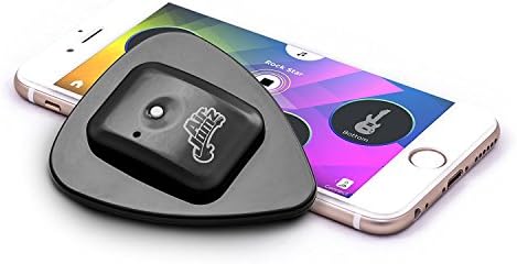 AirJamz App-Enabled Bluetooth Music Toy, Electric Air Guitar and more for your iOS Mobile Phone or Tablet, Black, Powered by Zivix (Certified Refurbished)