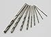 10pc Diamond Tipped Drill Bit Set - 1/16, 5/64, 3/32, 1/8 - Drill Glass Stone - Fits Dremel