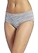 Jockey Women's Underwear Sporties Heathered Hipster, Jet Grey, 7
