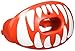 Battle Oxygen Predator Football Mouthguard – Maximum Oxygen Sports Mouth Guard – Mouthpiece Fits with or Without Braces – Impact Shield Protector for Lips and Teeth