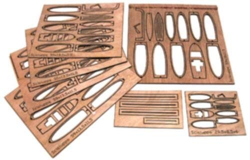 Mantua Wooden Lifeboat Set for H.M.S Victory Scale 1:200